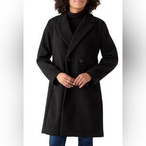 DKNY Double Breasted Dress Coat